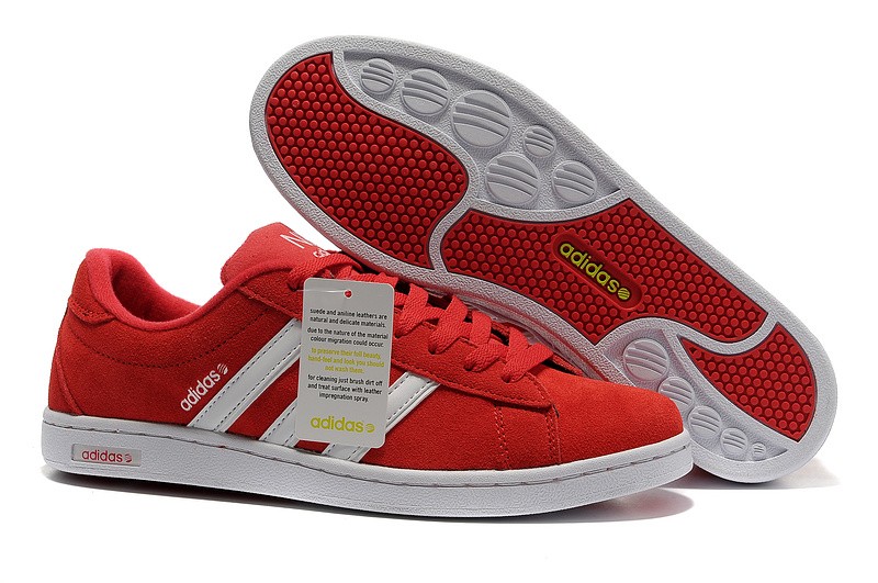 Mens Adidas Style NEO Low top sneakers Red/White